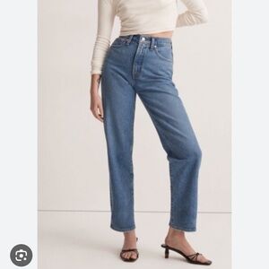 Madewell Women's Straight Leg Jeans - Blue